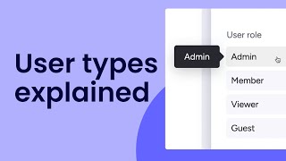 User Types explained | monday.com tutorials
