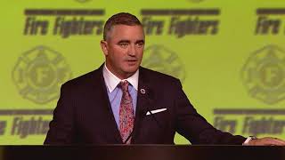 IAFF General Secretary-Treasurer Edward Kelly Speaks at Centennial Convention