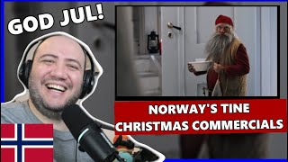 Norway's TINE Christmas commercials 2017 - Utlendings Reaksjon 🇳🇴🇫🇮🇸🇪🇩🇰🇮🇸  Nordic REACTION