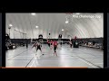 maxwell gardiner team ontario volleyball highlight 2024 25 season