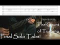 The Count Of Tuscany Final Solo Lesson (w/ Tabs) Dream Theater - Part 1