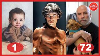 John Travolta Through the Years ⭐ Transformation From 1 to 72 Years Old