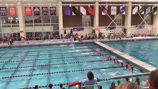 2023 Bucknell Invite men’s 200 Free