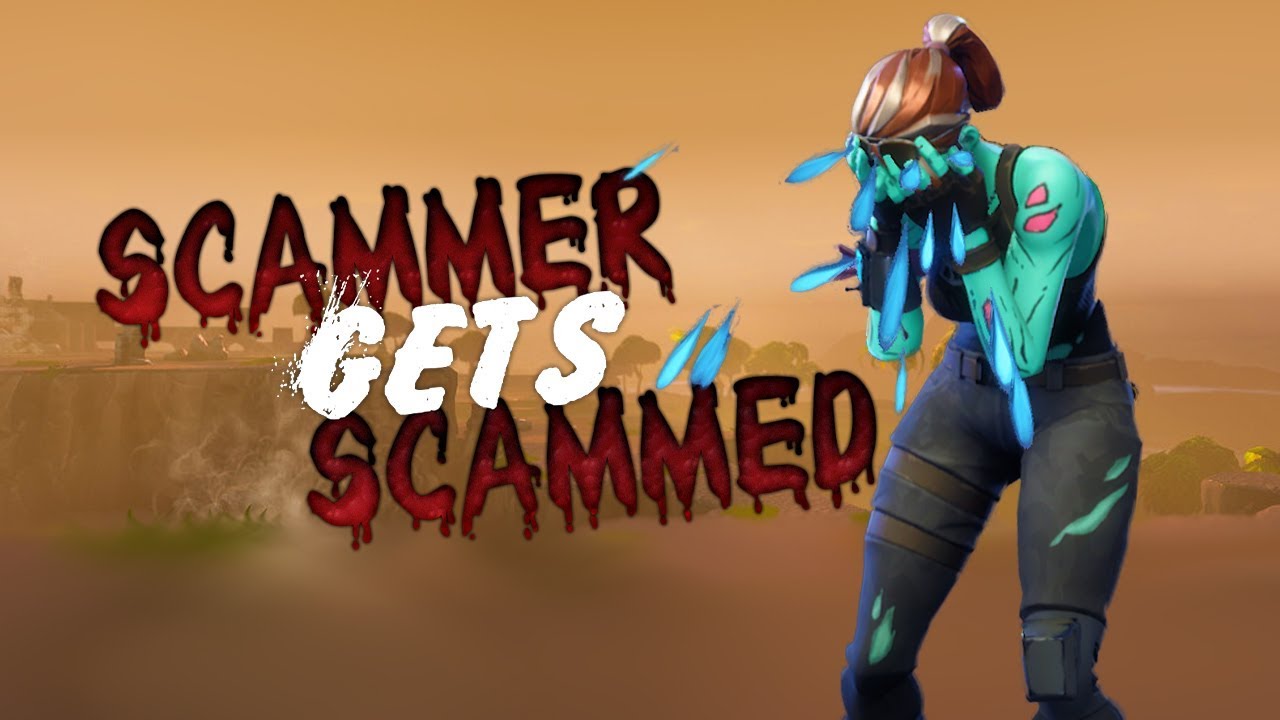 Scammer Gets Scammed Fortnite Save The World Youtube