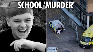 Teen, 15, charged with murder after boy, 15, stabbed to death at school in front of horrified pupils