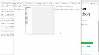 Python Tkinter - 16 - Scrollbars