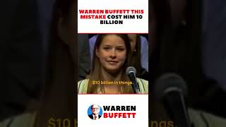 Warren Buffett THIS MISTAKE Cost Him 10 Billion #shorts #investing #stockmarket