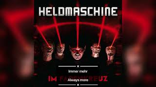 Heldmaschine- Luxus lyrics with English translation