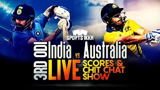 🔴 Live India vs Australia 3rdODI Scores and Commentary | IND vs AUS