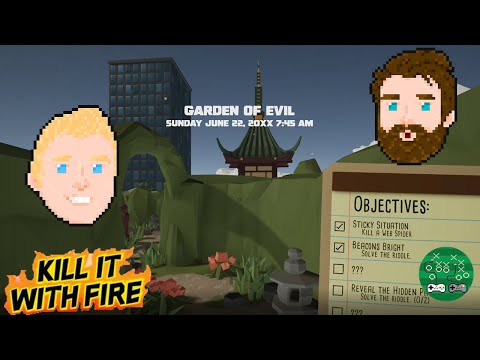 We 100% Complete The Garden Of Evil In Kill It With Fire