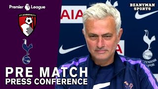 Jose Mourinho FULL Pre-Match Press Conference - Bournemouth v Tottenham - Premier League
