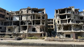 Homs, Syria - Massive destructions