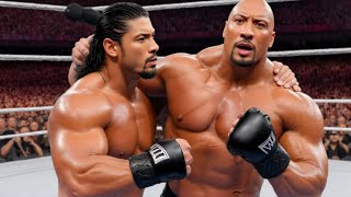 Roman Reigns vs. The Rock The Best Ironman Match in WWE History |  WWE January 1, 2024