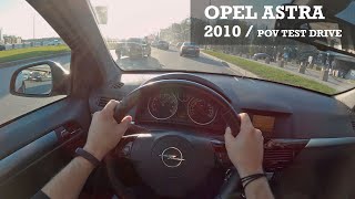 2010 OPEL ASTRA / 4K POV Test Drive