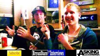 Asking Alexandria Interview #3 James Cassells & Sam Bettley 2012