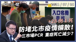 確診數再降！防堵北市疫情擴散，3 市場 PCR 篩檢！（公共電視 - 有話好說）