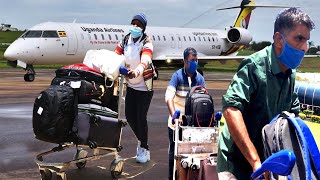 Entebbe Airport re-opens. Ugandans return as foreigners depart