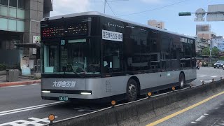 「大都會客運」612路線 往大同之家 EAL-1119 鴻海集團電動巴士 Model T 2024/08/24攝