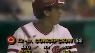 DAVID CONCEPCIÓN ALL STAR GAME 1982