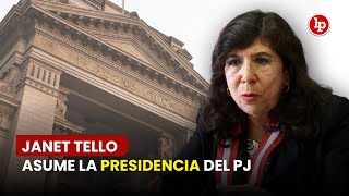 Janet Tello jura como presidenta del PJ para el periodo 2025-2026