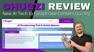 Chugzi Review: Unlimited Paraphrasing Tool (Replace Full Sentences Quickly)