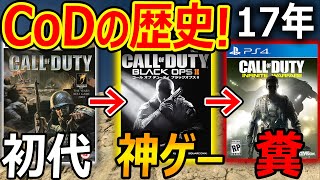 【CoD:MW】全CoD 17年の歴史!!『神ゲー黄金世代から糞ゲーまで紹介!』【Call of Duty:実況者ジャンヌ】