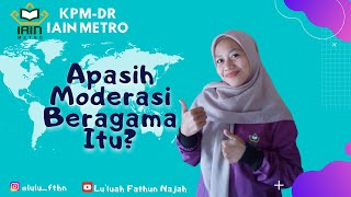 KPM-DR - [VIDEO ANIMASI] Apasih Moderasi Beragama Itu?