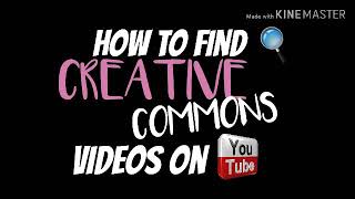 PAANO GUMAWA  NG CREATIVE COMMONS VIDEOS  SA YOUTUBE-HOW TO FIND CREATIVE COMMONS VIDEOS ON  YOUTUBE