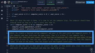 Hint 13 Solution Walkthrough | 100 Days of Code: The Complete Python Pro Bootcamp for 2022