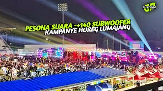 Pesono Suara -+140 Subwoofer Kampanye Horeg Lumajang