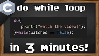 C do while loop 🤸♂️