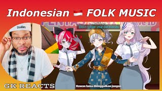 Indonesian Folk Music Medley 2024 Ver - hololive ID [Cover] GK INT'L REACTION