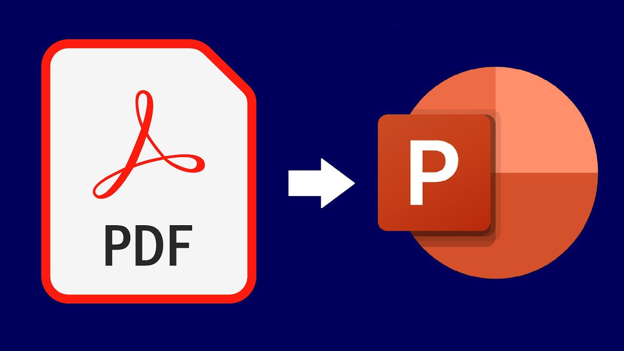 Convert PDF To PowerPoint! (FREE) - YouTube