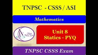 PYQ with Detailed Solution - Statics | Catenary | TNPSC CSSS | ASI Mathematics