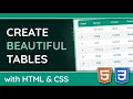 CSS Table Properties | Vertical Align | Caption Side | Empty Cells | Table Layout in CSS