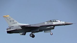 PACAF DEMO Practice F-16C Fighting Falcon 岩国基地日米親善デー予行