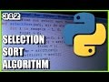 Sorting algorithms in Python - Selection sort