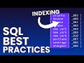 SQL indexing best practices | How to make your database FASTER!