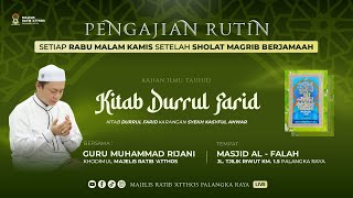 [LIVE] KAJIAN TAUHID - KITAB DIRRUL FARID || GURU MUHAMMAD RIJANI