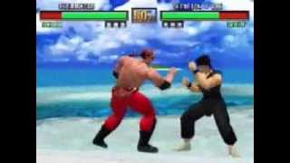 Virtua Fighter 3 - Kenshirou (Akira) vs Karnage (Wolf)