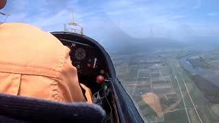 新篠津滑空場　グライダー　直線失速～サーマルで高度上昇＾－＾