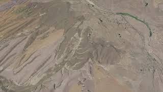 Channeled Scabland, Southeastern Washington:  aerial imagery, slope draped on 1-meter DEM
