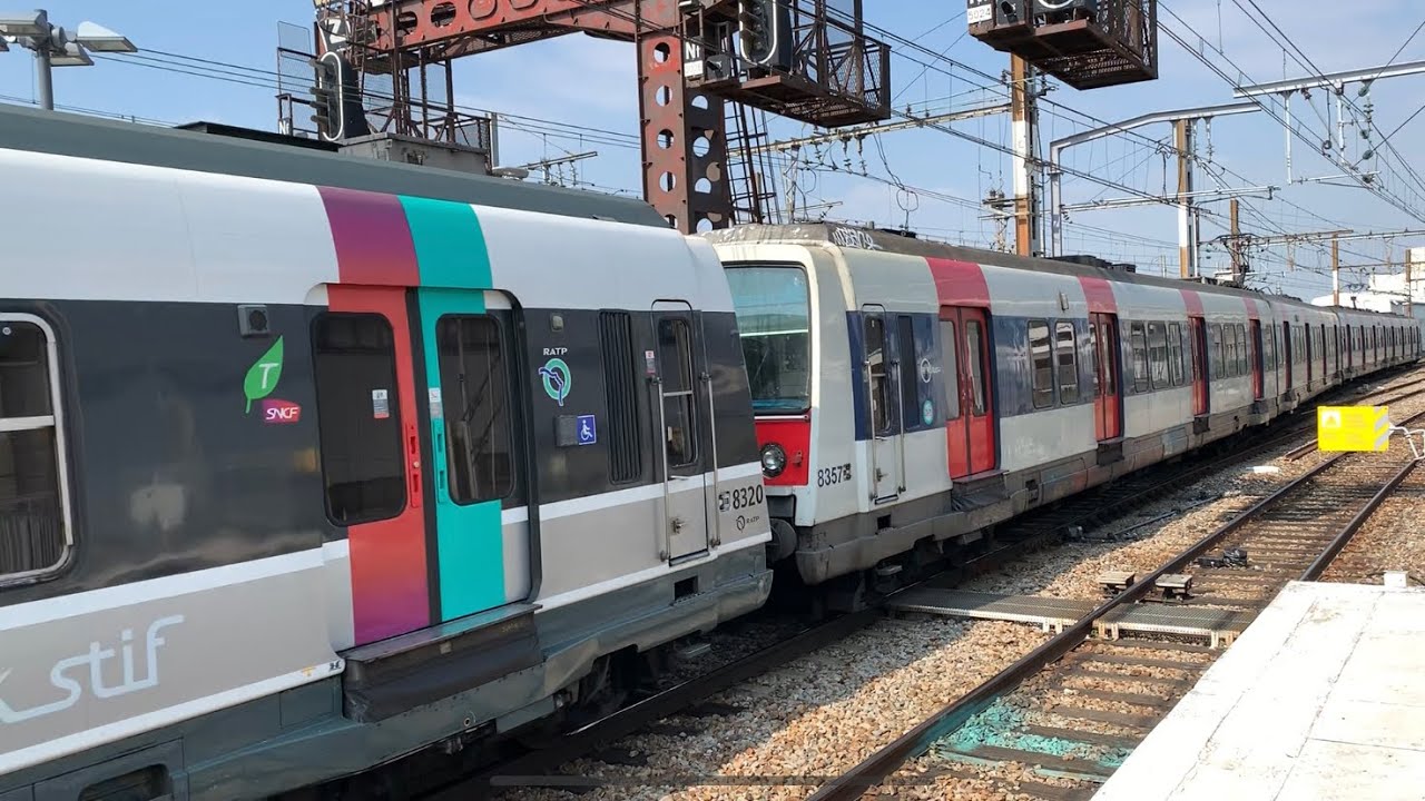 ( RER B ) Départ D’un MI79/MI84 INKE En Gare De Massy-Palaiseau - YouTube