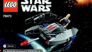 LEGO 75073 Vulture Droid Instructions LEGO STAR WARS 2015 Microfighters Series 2