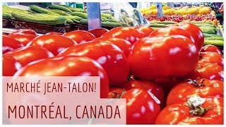 🇨🇦 THINGS to DO in MONTRÉAL on a RAINY DAY | THE IMMENSE MARCHÉ JEAN-TALON and FRENCH PATISSERIE!