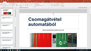 Informatika érettségi középszint - 2019. október 22. Csomagátvétel - POWERPOINT