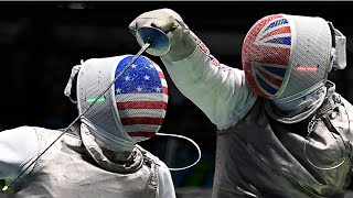 Kruse vs Meinhardt - 2016 Foil Olympic Games Men’s Individual Quarter-Final (Rio)