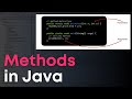 Methods in Java, Methods declaration and Structure | Full Stack Java Developer Course | KSR