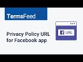 Privacy Policy URL for Facebook app