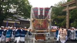 2017/10/29 宇多津秋祭り 濱町太鼓台